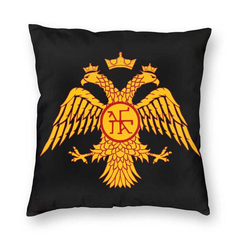 Byzantine Imperial Palaiologos Cushion Cover